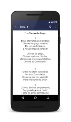 Harpa Cristã - 3Dobras android App screenshot 3